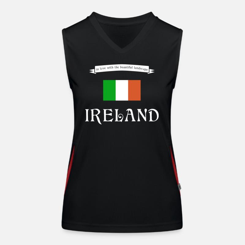 Irlande Irlande Débardeur respirant contrasté Femme