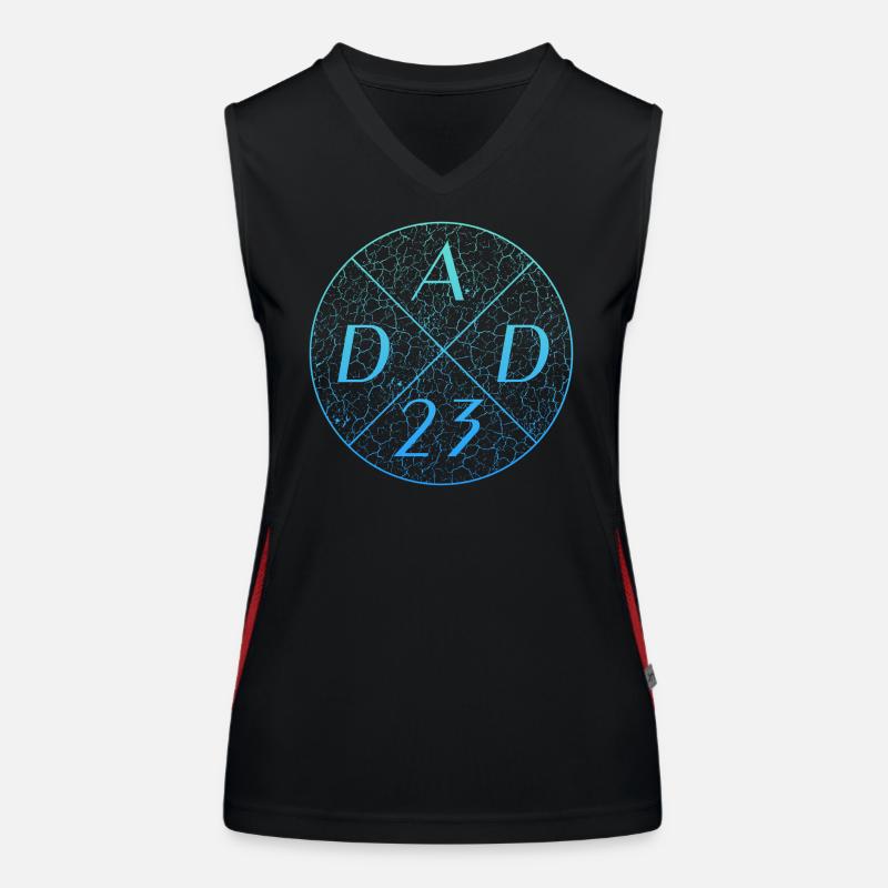Dad 23 Funktionelles Kontrast-Tank Top für Frauen