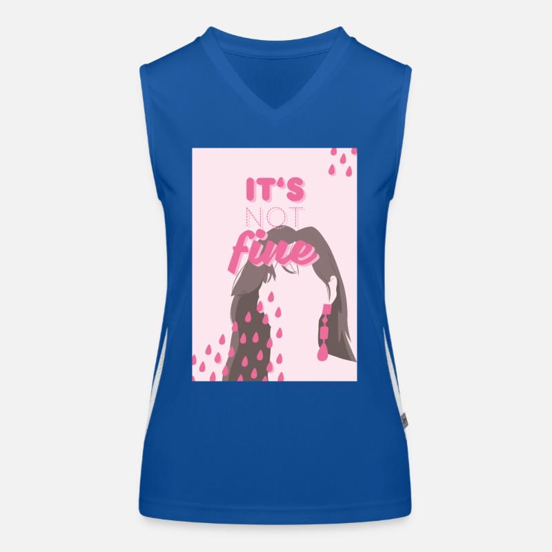 Taeyeon - it 's not fine Women's Functional Contrast Tank Top