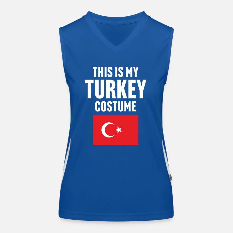 C’est mon costume de dinde Débardeur respirant contrasté Femme