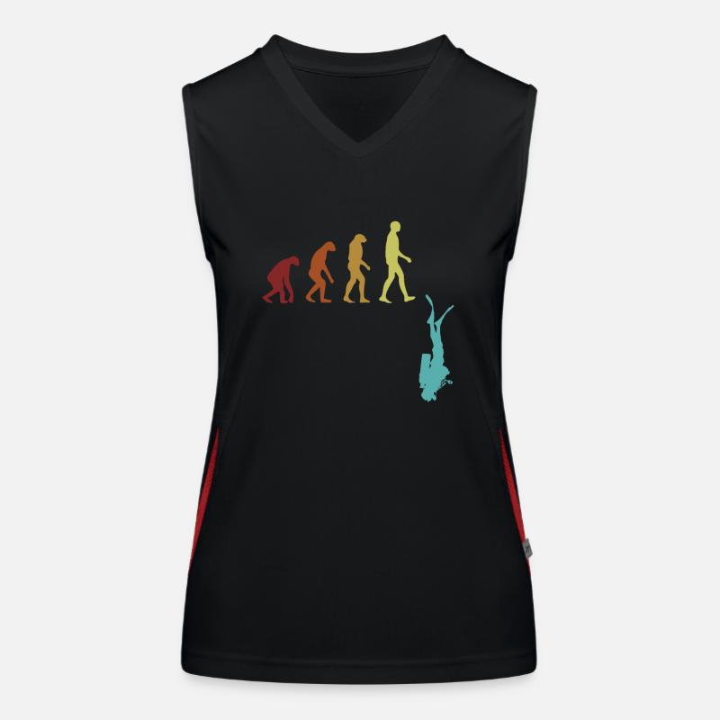 Scuba Diving Evolution Diving Mask Women's Functional Contrast Tank Top
