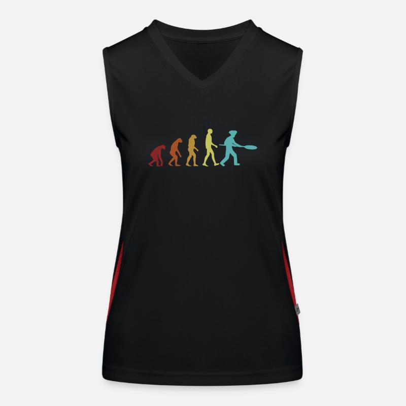 Pizza Evolution Pizza Plateau à pizza Four à pizza Débardeur respirant contrasté Femme