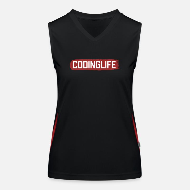 Codinglife Software Developer Developer Women's Functional Contrast Tank Top