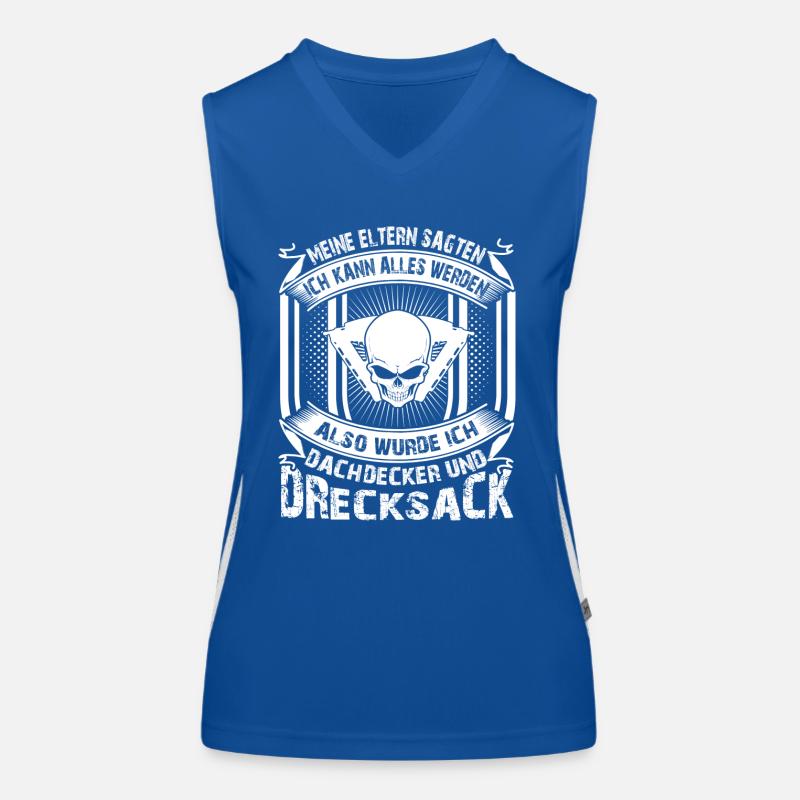 Dachdecker Funktionelles Kontrast-Tank Top für Frauen