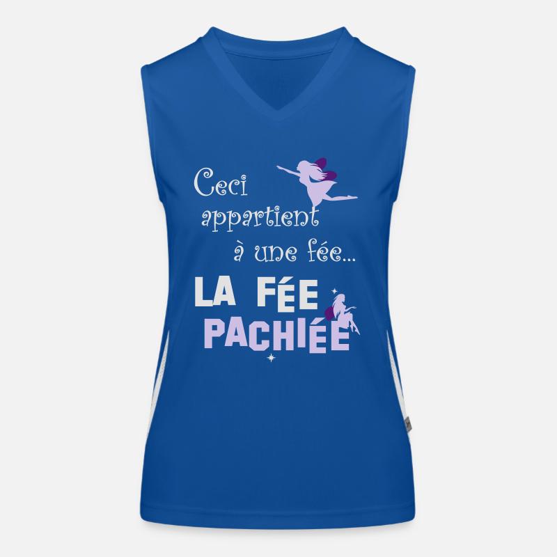 Fée paschiée Débardeur respirant contrasté Femme