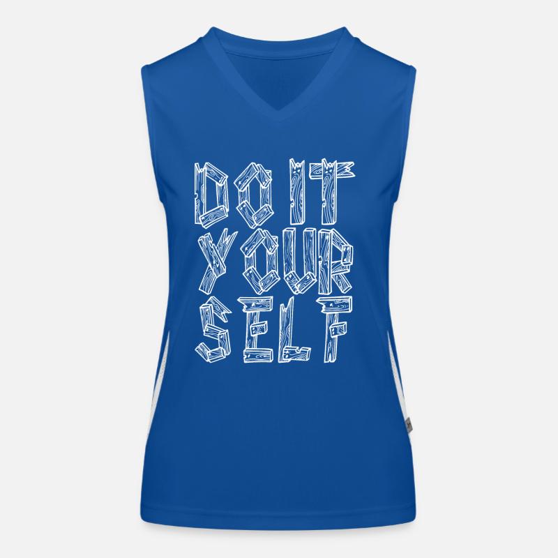 Do It Yourself Women's Functional Contrast Tank Top