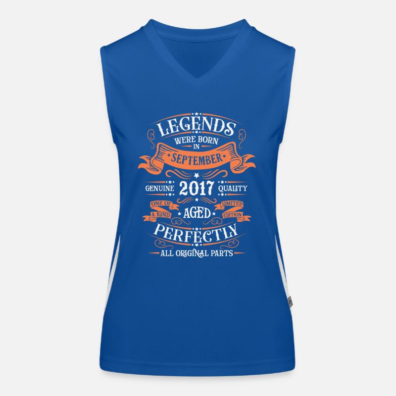 September 2017 Originelle Geburtstagsgeschenkidee Funktionelles Kontrast-Tank Top für Frauen