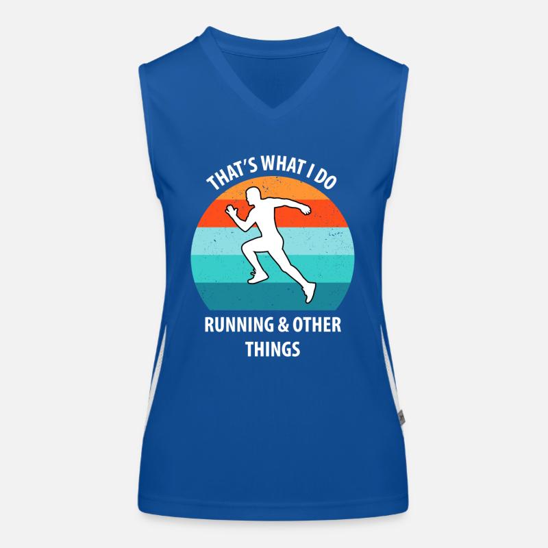 Joggen Funktionelles Kontrast-Tank Top für Frauen
