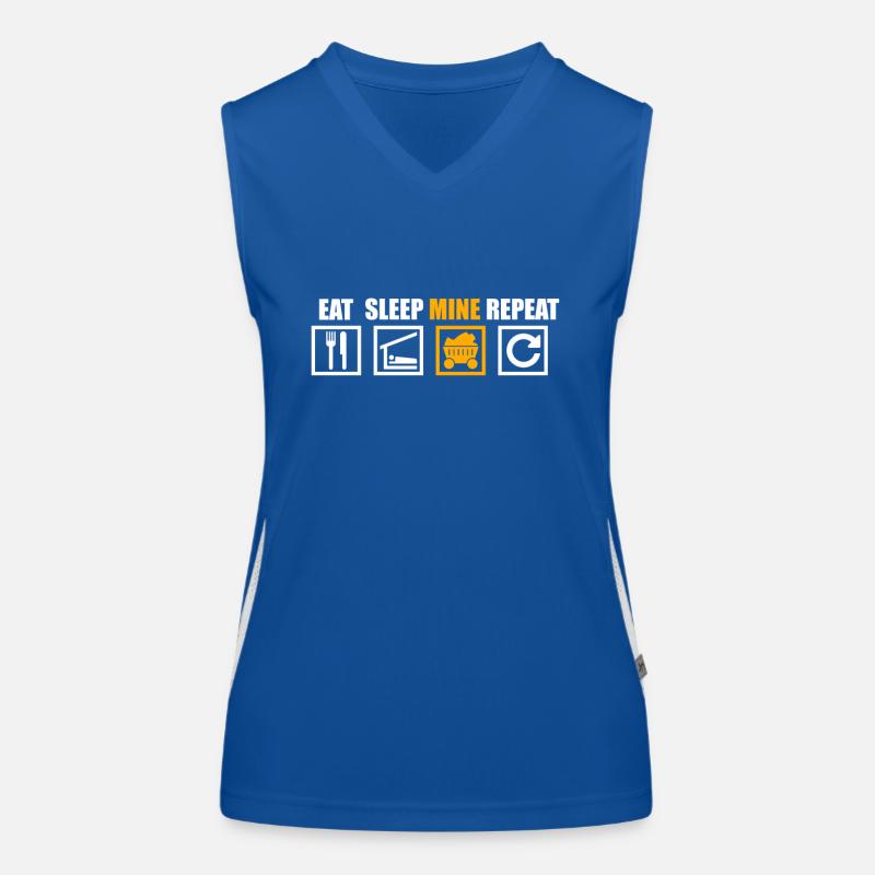 Mining Women's Functional Contrast Tank Top