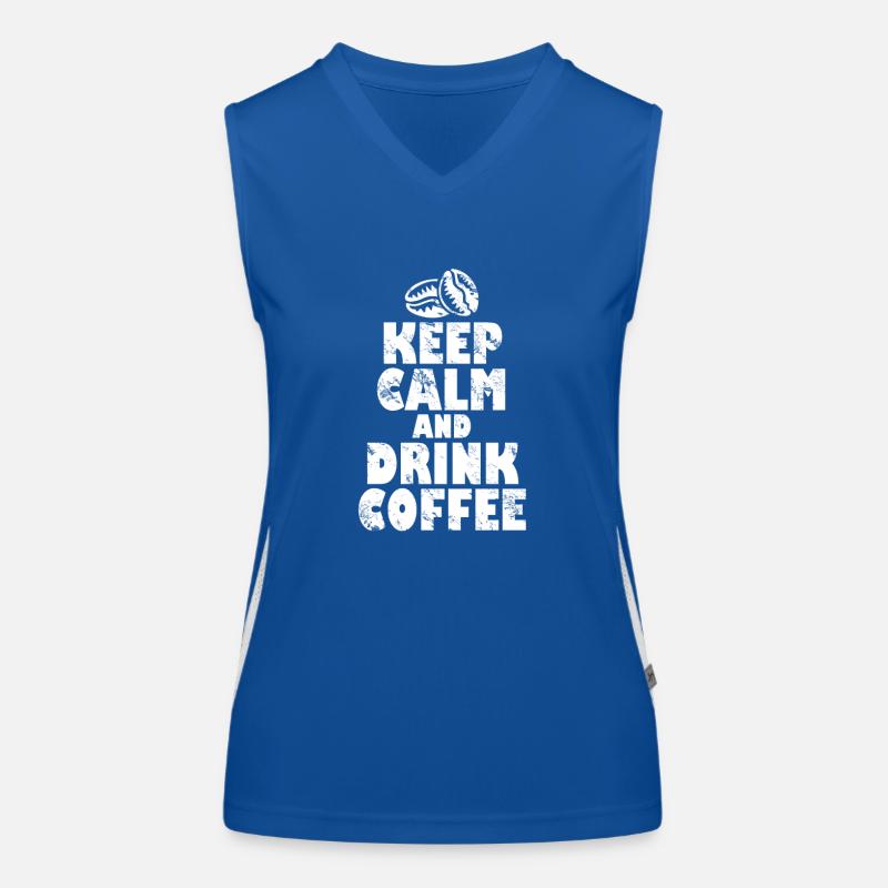 Café Débardeur respirant contrasté Femme
