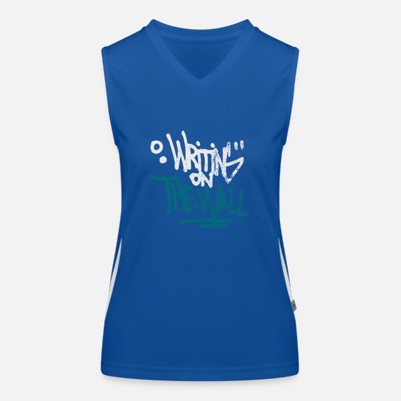 Graffiti Débardeur respirant contrasté Femme