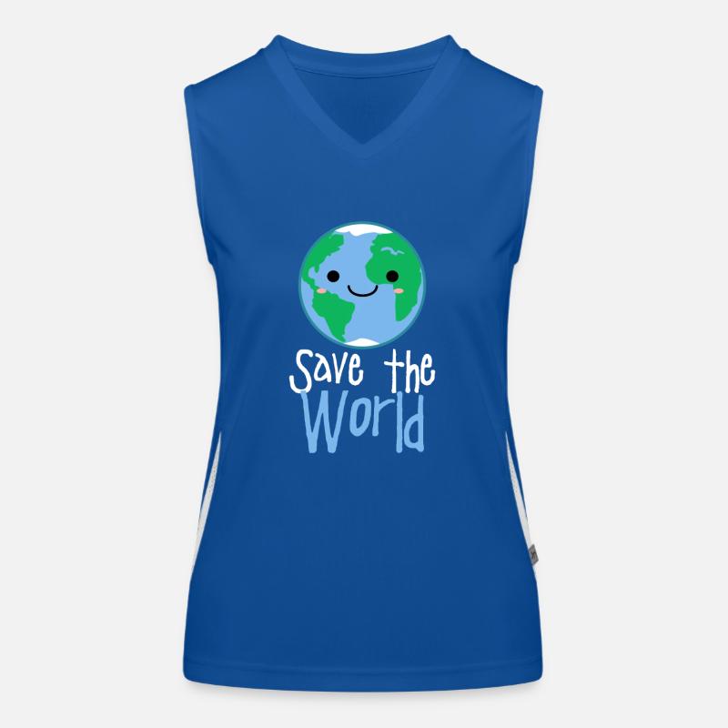 environmental Protection Women's Functional Contrast Tank Top