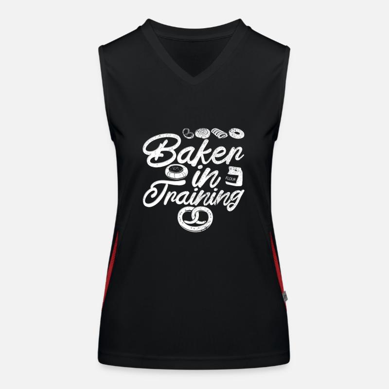 Baker apprentice Women's Functional Contrast Tank Top