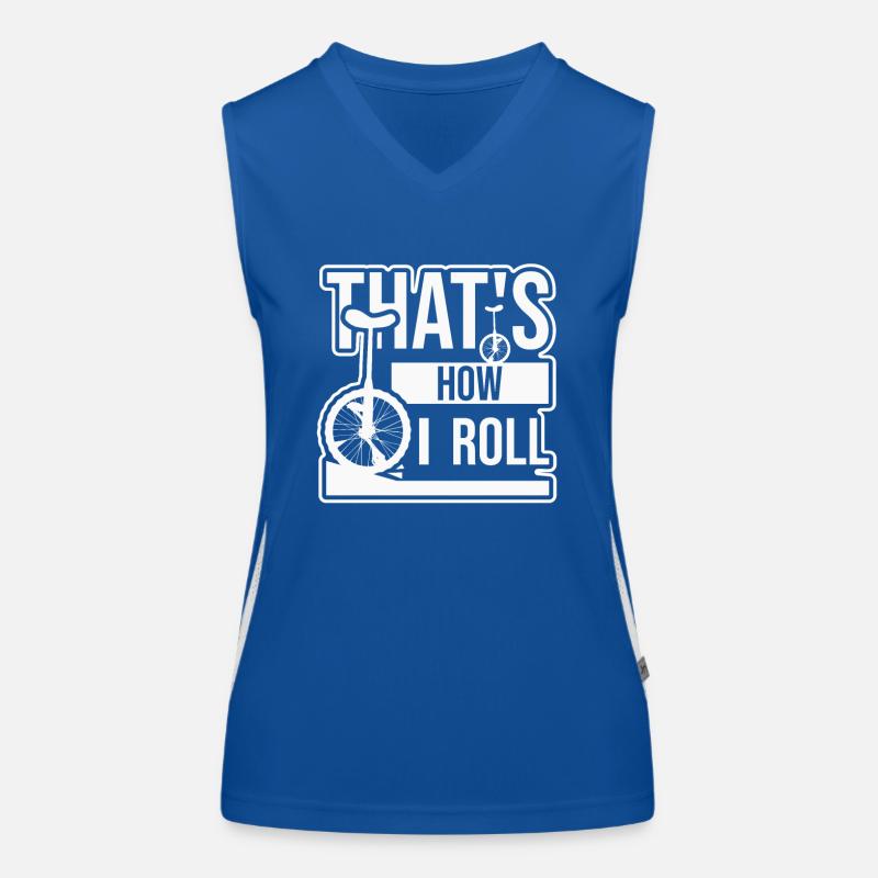 unicycling Women's Functional Contrast Tank Top
