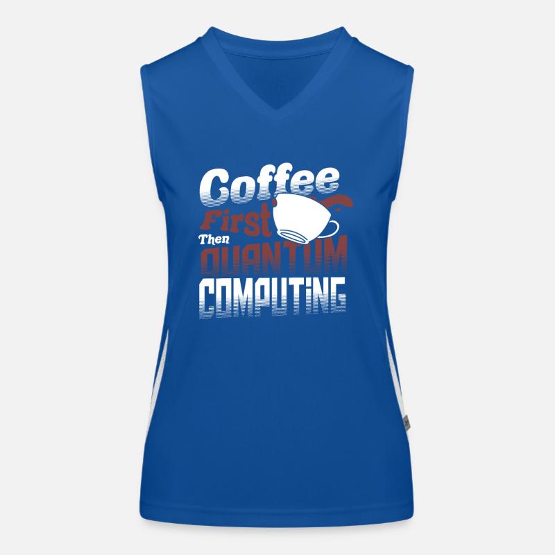 Quantum Computer Science Women's Functional Contrast Tank Top