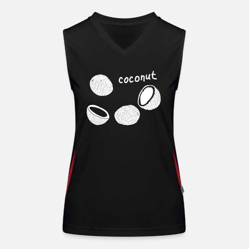 Noix de Débardeur respirant contrasté Femme