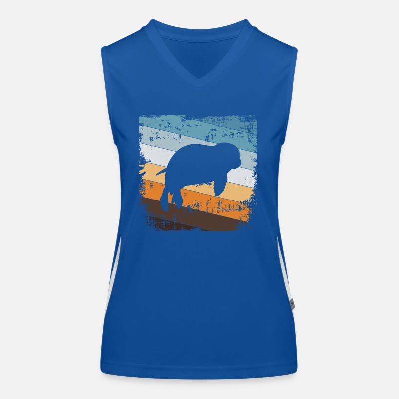 Phoque phoque Débardeur respirant contrasté Femme