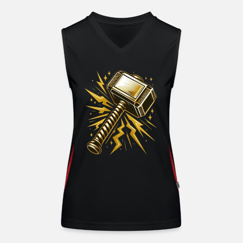 le marteau de Thor Débardeur respirant contrasté Femme