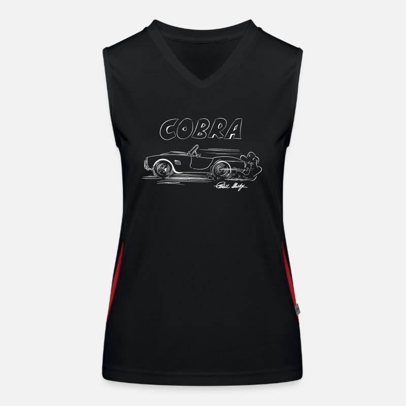 AC Cobra Comic Legend Gift Women's Functional Contrast Tank Top