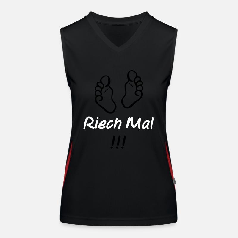 riech_mal Funktionelles Kontrast-Tank Top für Frauen