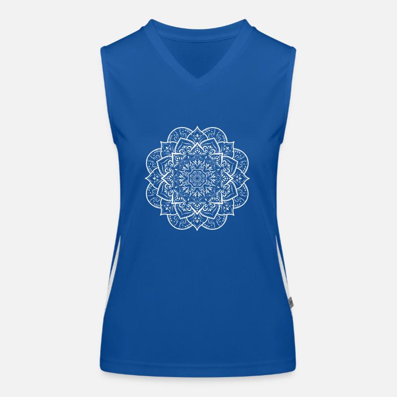 Mandala Débardeur respirant contrasté Femme