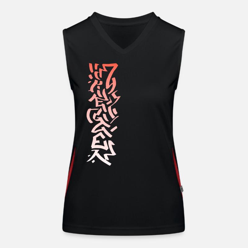 Siegen Tattoo Funktionelles Kontrast-Tank Top für Frauen