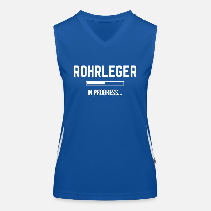 Pipelayers In Progress Women's Functional Contrast Tank Top
