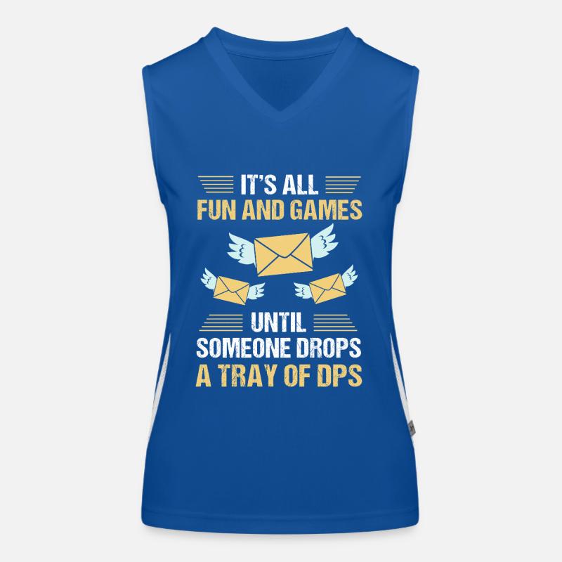 Cachet de la poste Postman Débardeur respirant contrasté Femme