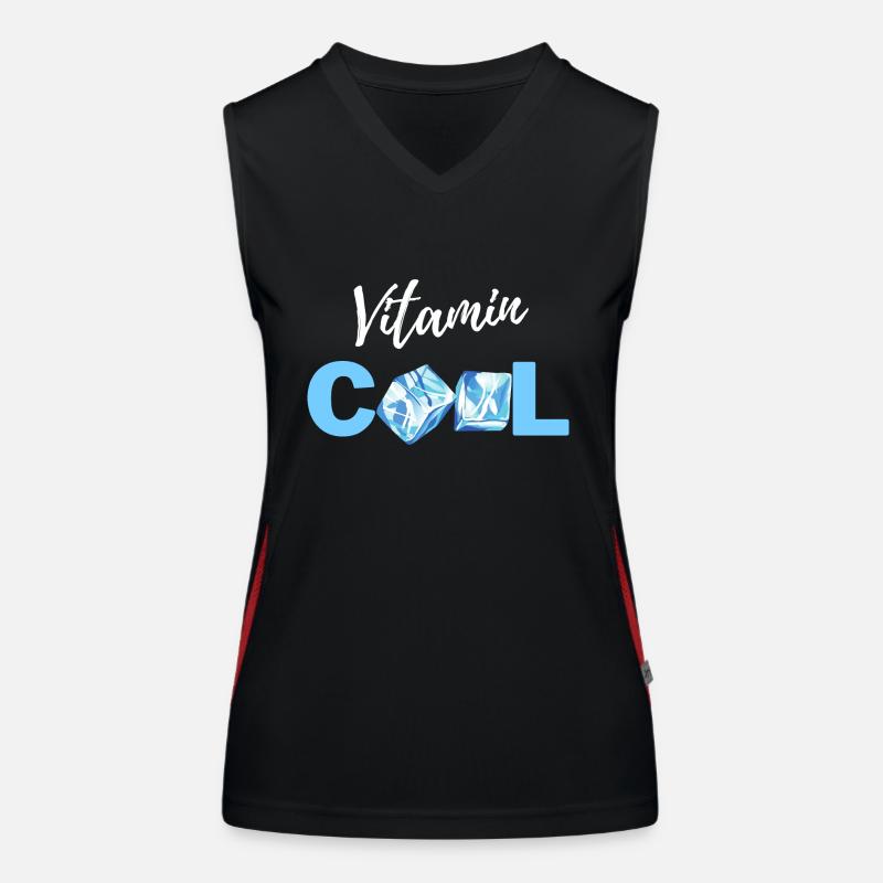 Vitamins COOL Women's Functional Contrast Tank Top