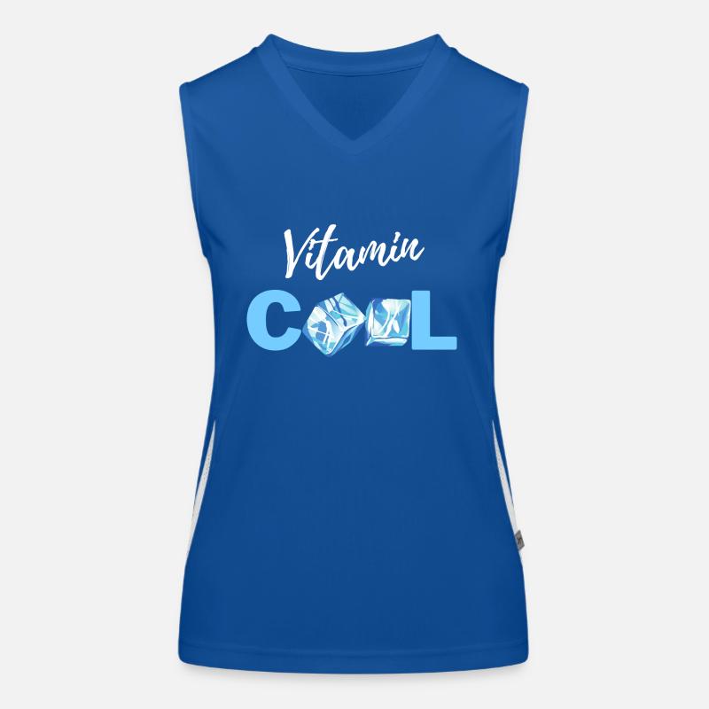 Vitamine COOL Funktionelles Kontrast-Tank Top für Frauen