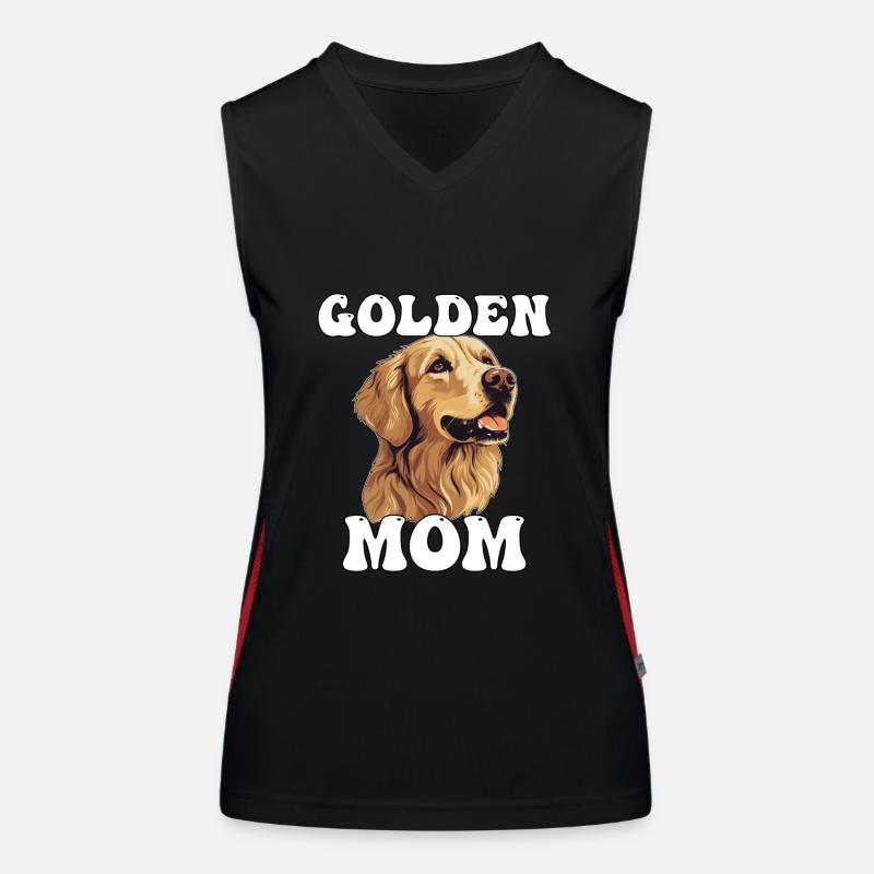 Maman dorée Débardeur respirant contrasté Femme