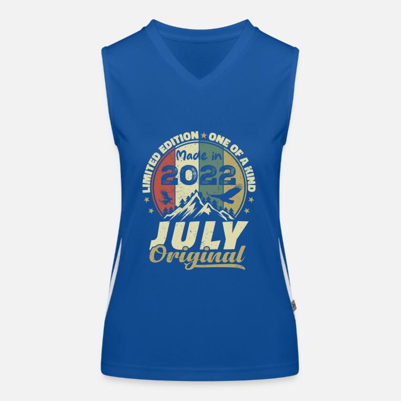 Juli 2022 Geburtstagsgeschenk 2022 Juli 2022 Funktionelles Kontrast-Tank Top für Frauen