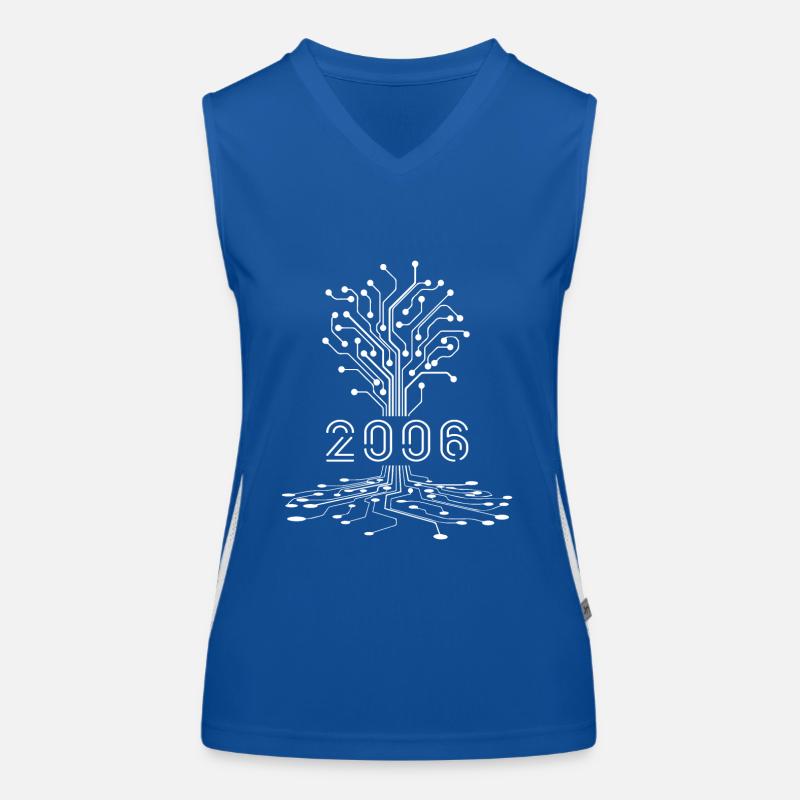 Gaming Anniversary Gift 2006, Gamer Gift 2006 Women's Functional Contrast Tank Top