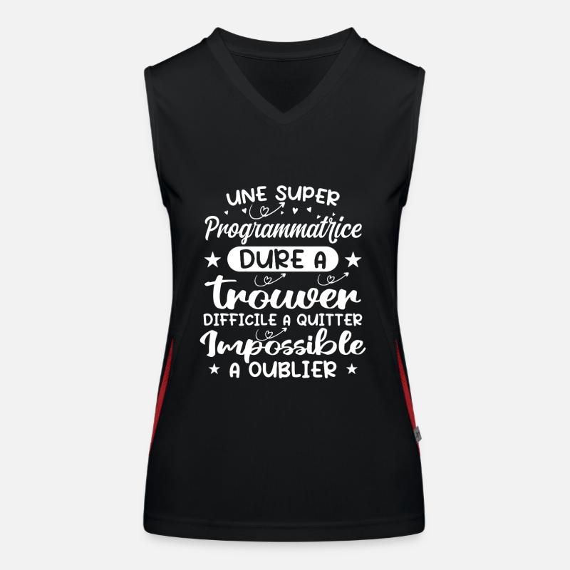 Ein Super Programmierer - Programmierer Geschenk Funktionelles Kontrast-Tank Top für Frauen