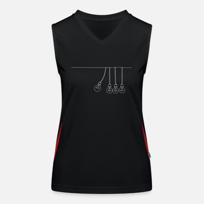 Bulb Pendulum Women's Functional Contrast Tank Top