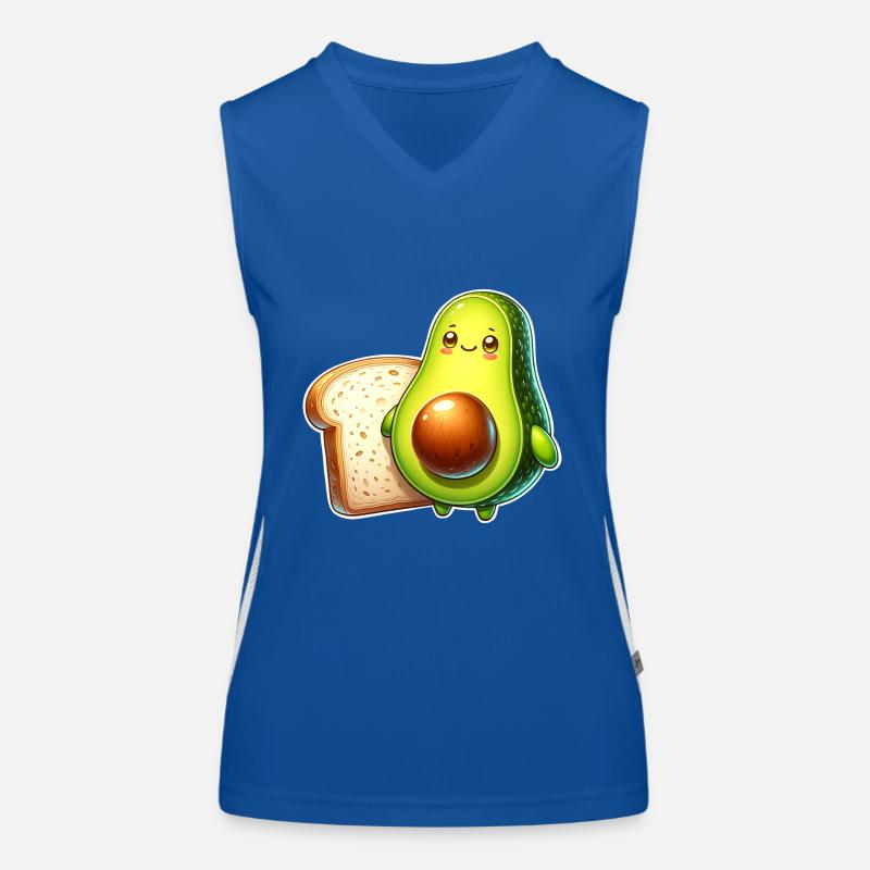Avocado Toast Women's Functional Contrast Tank Top