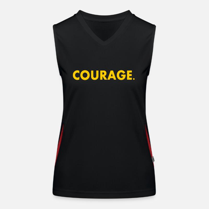 Courage Women's Functional Contrast Tank Top