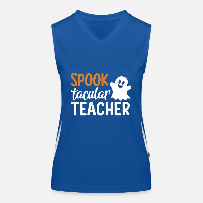 Enseignant effrayant Débardeur respirant contrasté Femme