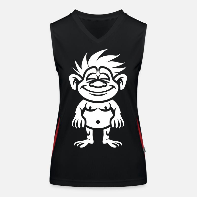 Troll  Débardeur respirant contrasté Femme