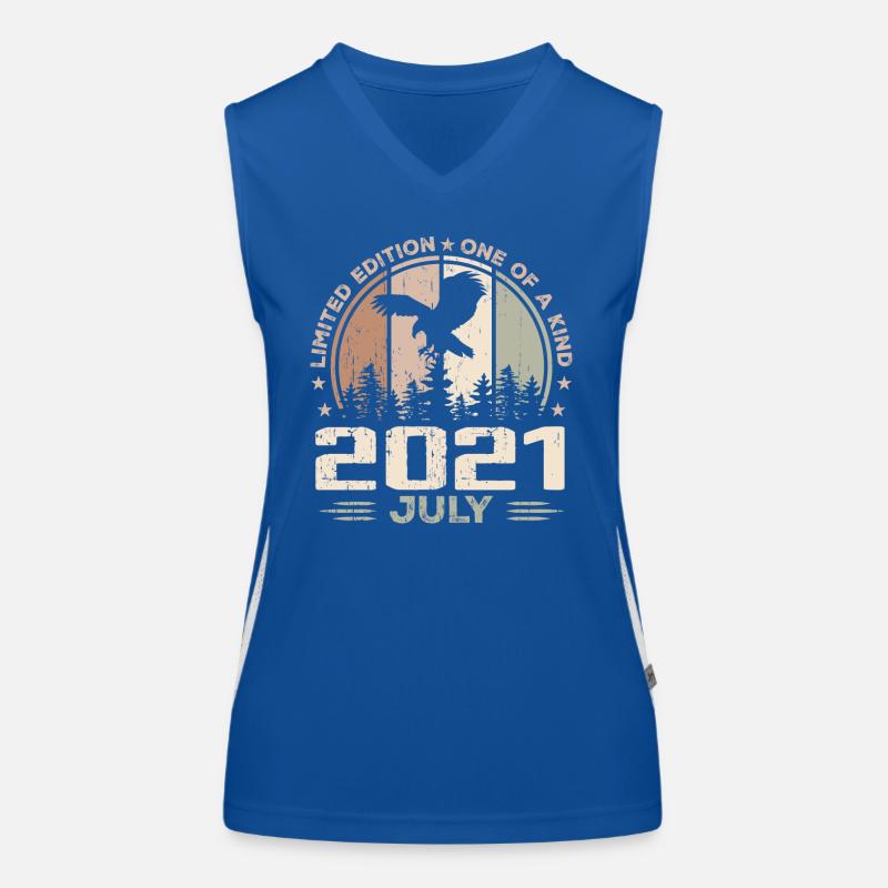 Unvergleichlich seit Juli 2021, 3. Jubiläum Funktionelles Kontrast-Tank Top für Frauen
