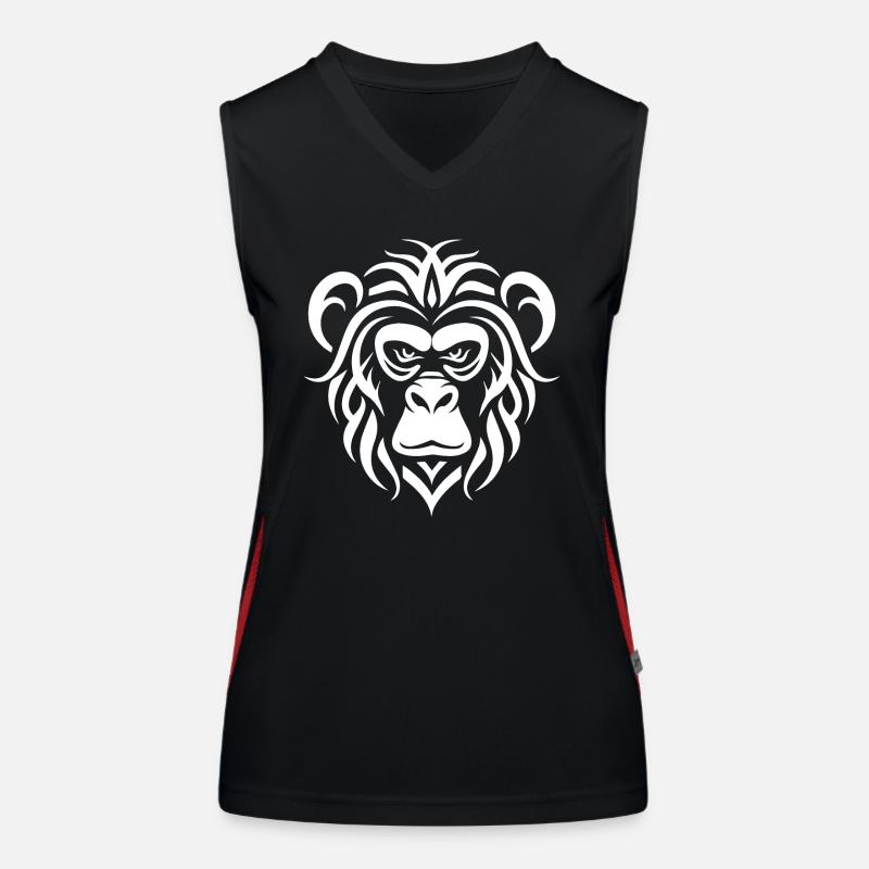 Singe Débardeur respirant contrasté Femme