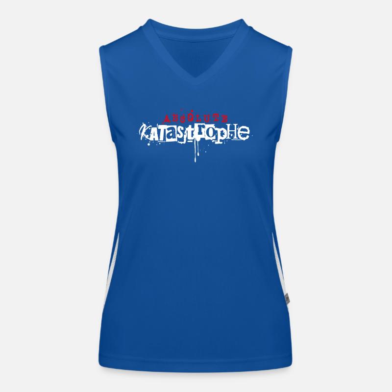 Absolute Katastrophe Funktionelles Kontrast-Tank Top für Frauen