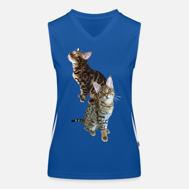 Tabby Funktionelles Kontrast-Tank Top für Frauen