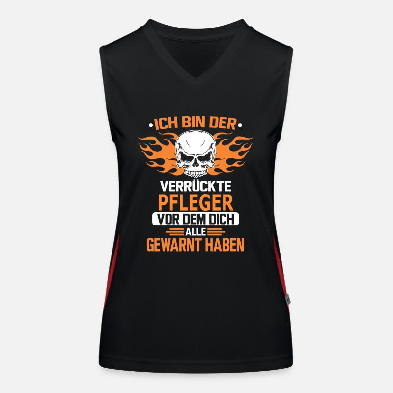 PFLEGER Funktionelles Kontrast-Tank Top für Frauen