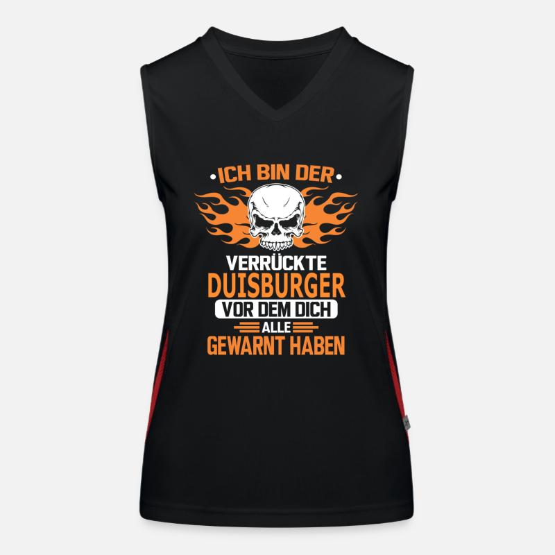 DUISBURGER Funktionelles Kontrast-Tank Top für Frauen