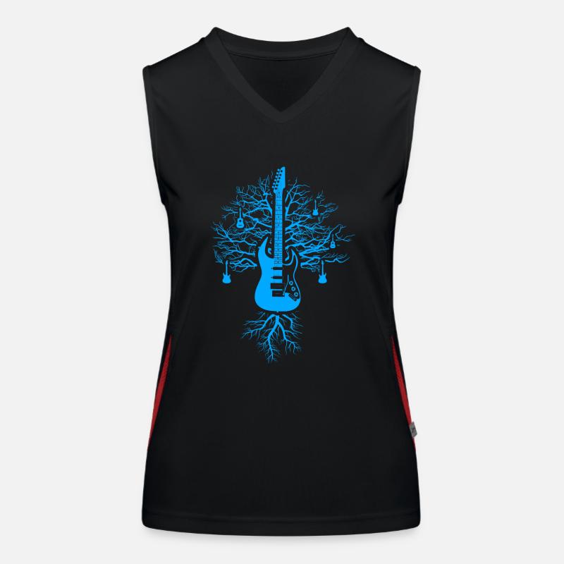 Guitar tree Women's Functional Contrast Tank Top