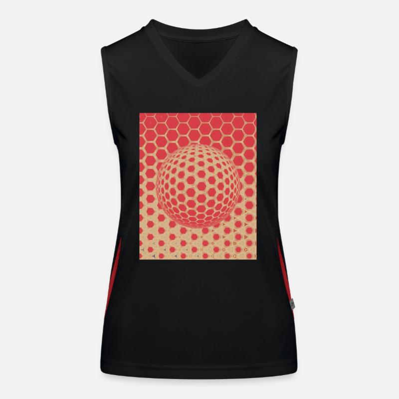 globe Débardeur respirant contrasté Femme