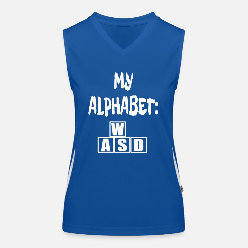 Game Player Console Controller Online Graphics lol Débardeur respirant contrasté Femme