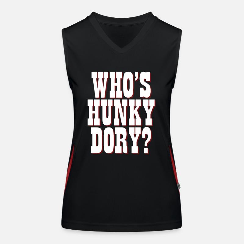 Funky fabuleux slogan tee Débardeur respirant contrasté Femme