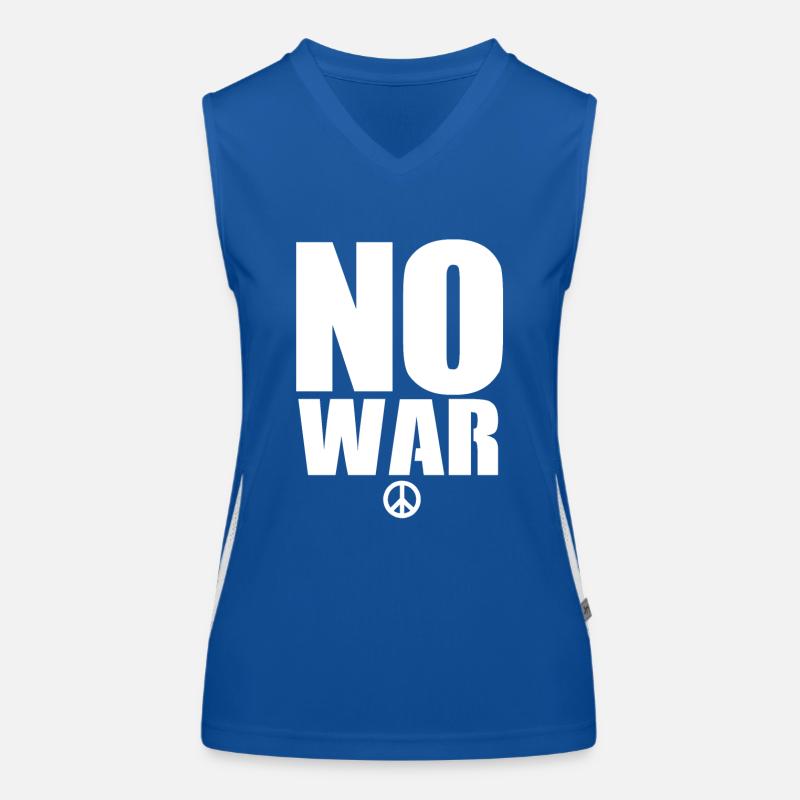No War Women's Functional Contrast Tank Top